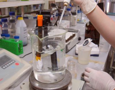 Laboratorio del Departamento de Química de la Facultad de Ciencias