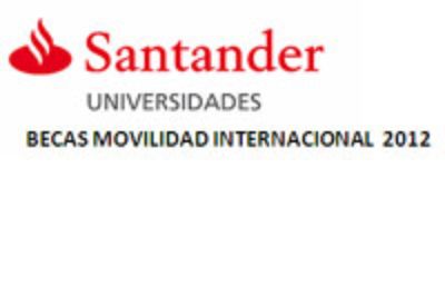 Becas de Movilidad Internacional de Santander Universidades 